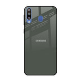 Charcoal Samsung Galaxy M40 Glass Back Cover Online