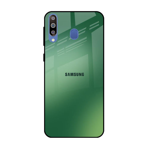 Green Grunge Texture Samsung Galaxy M40 Glass Back Cover Online