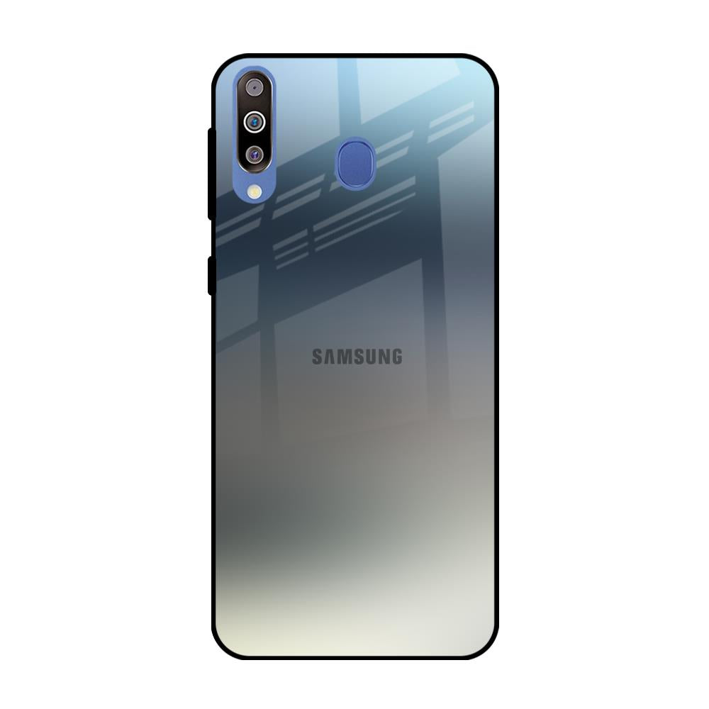 Tricolor Ombre Samsung Galaxy M40 Glass Back Cover Online