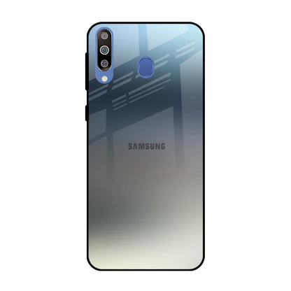 Tricolor Ombre Samsung Galaxy M40 Glass Back Cover Online