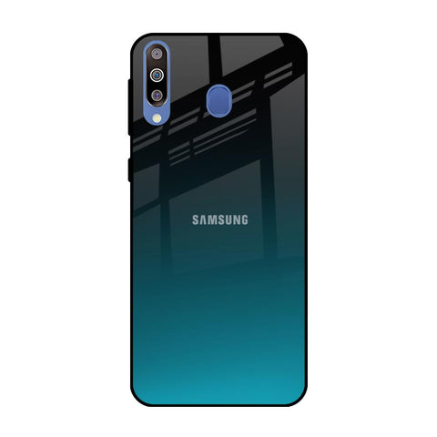 Ultramarine Samsung Galaxy M40 Glass Back Cover Online
