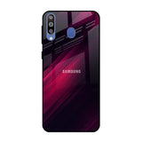 Razor Black Samsung Galaxy M40 Glass Back Cover Online