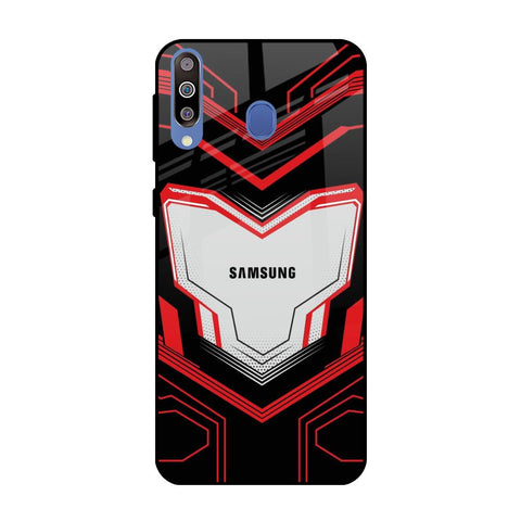 Quantum Suit Samsung Galaxy M40 Glass Back Cover Online