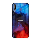 Dim Smoke Samsung Galaxy M40 Glass Back Cover Online