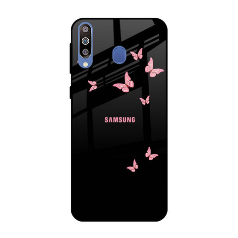 Fly Butterfly Samsung Galaxy M40 Glass Back Cover Online