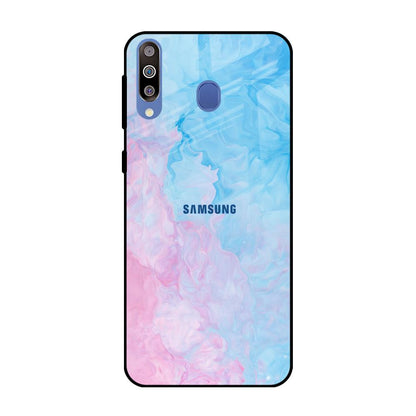 Mixed Watercolor Samsung Galaxy M40 Glass Back Cover Online