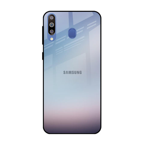 Light Sky Texture Samsung Galaxy M40 Glass Back Cover Online