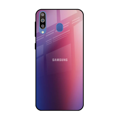 Multi Shaded Gradient Samsung Galaxy M40 Glass Back Cover Online