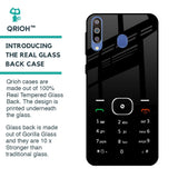 Classic Keypad Pattern Glass Case for Samsung Galaxy M40