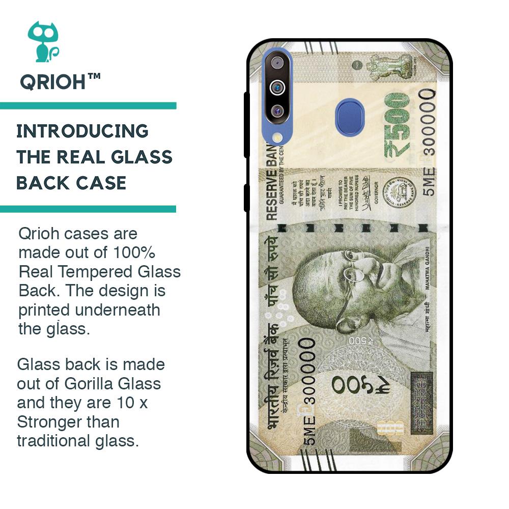 Cash Mantra Glass Case for Samsung Galaxy M40