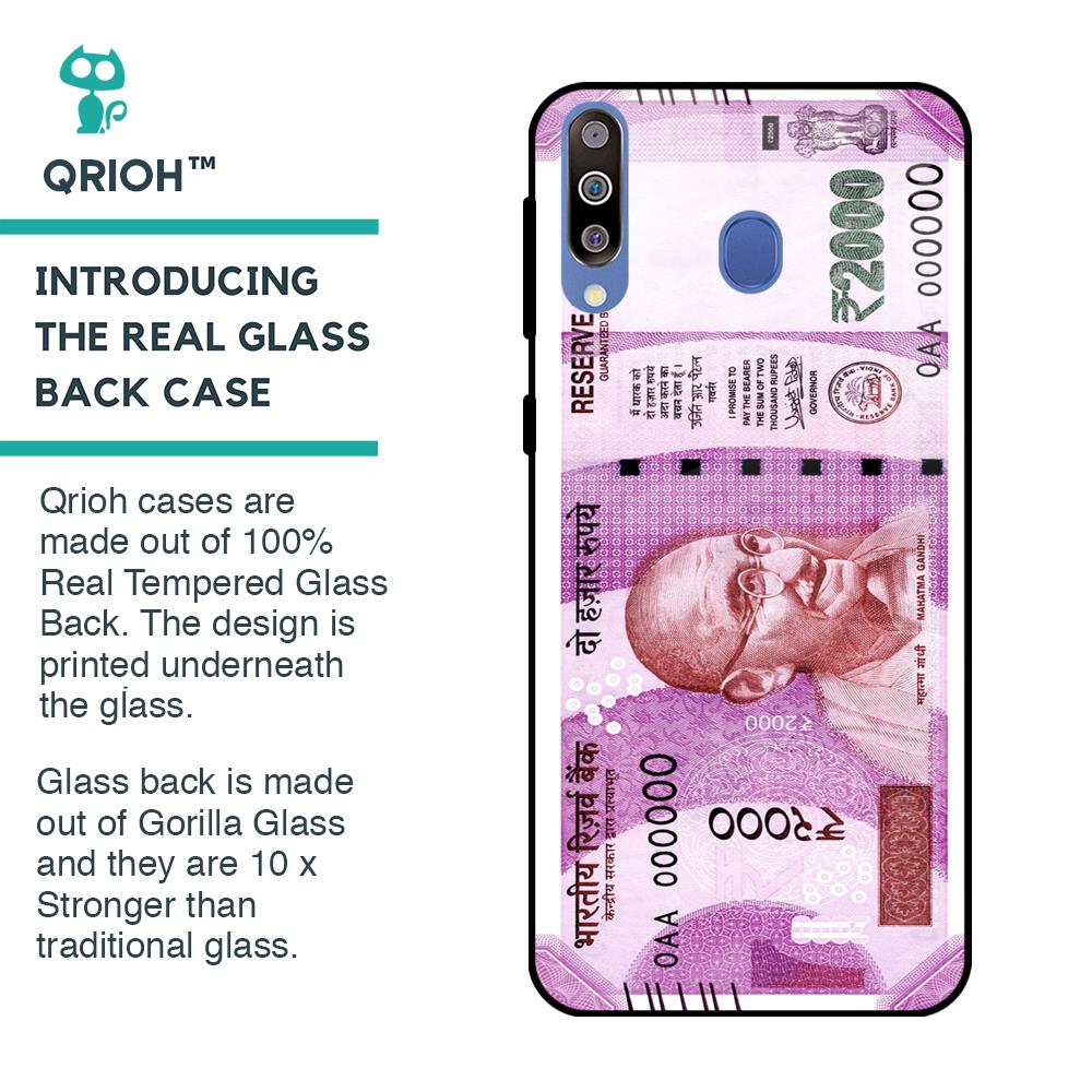 Stock Out Currency Glass Case for Samsung Galaxy M40