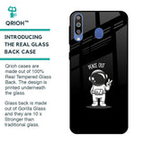Peace Out Astro Glass Case for Samsung Galaxy M40