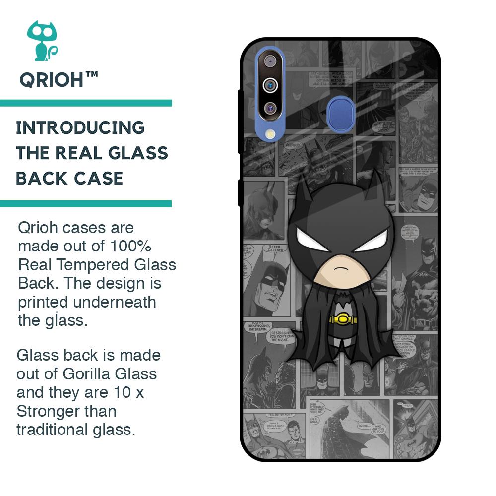 Cartoon Art Glass Case for Samsung Galaxy M40
