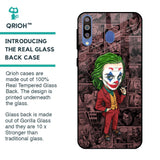Joker Cartoon Glass Case for Samsung Galaxy M40