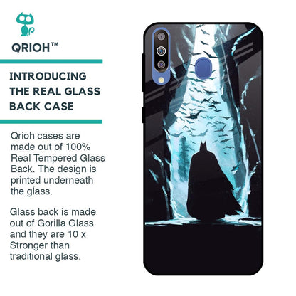 Dark Man In Cave Glass Case for Samsung Galaxy M40