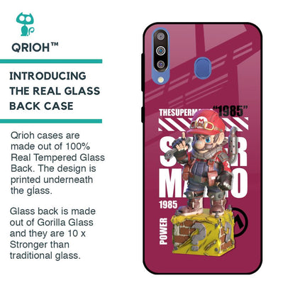 Gangster Hero Glass Case for Samsung Galaxy M40