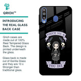 Touch Me & You Die Glass Case for Samsung Galaxy M40