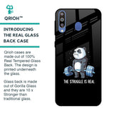 Real Struggle Glass Case for Samsung Galaxy M40