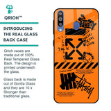 Anti Social Club Glass Case for Samsung Galaxy M40