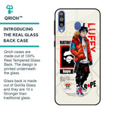 Bape Luffy Glass Case for Samsung Galaxy M40