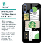 Coffee Latte Glass Case for Samsung Galaxy M40