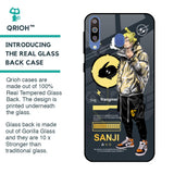 Cool Sanji Glass Case for Samsung Galaxy M40