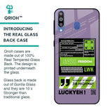 Run & Freedom Glass Case for Samsung Galaxy M40