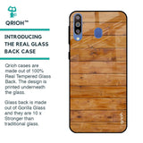 Timberwood Glass Case for Samsung Galaxy M40