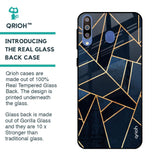 Abstract Tiles Glass case for Samsung Galaxy M40