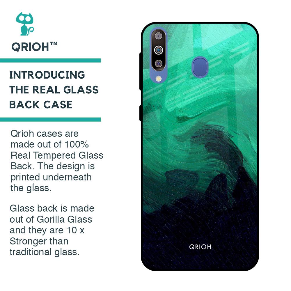 Scarlet Amber Glass Case for Samsung Galaxy M40