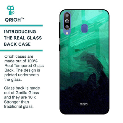 Scarlet Amber Glass Case for Samsung Galaxy M40