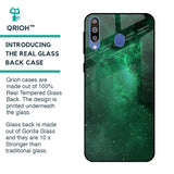 Emerald Firefly Glass Case For Samsung Galaxy M40