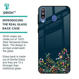 Small Garden Glass Case For Samsung Galaxy M40