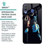 Mahakal Glass Case For Samsung Galaxy M40