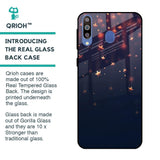 Falling Stars Glass Case For Samsung Galaxy M40