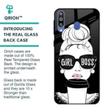 Girl Boss Glass Case For Samsung Galaxy M40