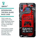 Do No Disturb Glass Case For Samsung Galaxy M40