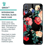 Floral Bunch Glass Case For Samsung Galaxy M40
