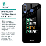Daily Routine Glass Case for Samsung Galaxy M40