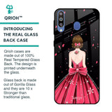 Fashion Princess Glass Case for Samsung Galaxy M40