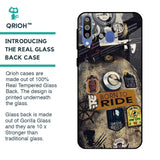 Ride Mode On Glass Case for Samsung Galaxy M40