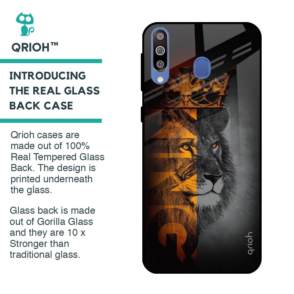King Of Forest Glass Case for Samsung Galaxy M40