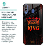 Royal King Glass Case for Samsung Galaxy M40