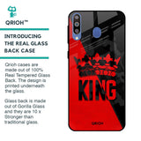 I Am A King Glass Case for Samsung Galaxy M40