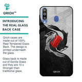 Japanese Art Glass Case for Samsung Galaxy M40