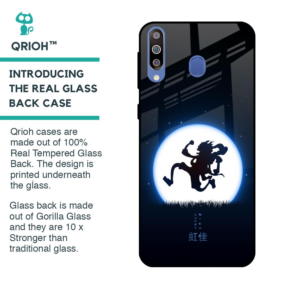 Luffy Nika Glass Case for Samsung Galaxy M40