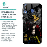 Dark Luffy Glass Case for Samsung Galaxy M40