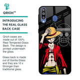 Hat Crew Glass Case for Samsung Galaxy M40