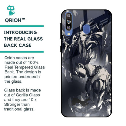 Sketch Art DB Glass Case for Samsung Galaxy M40