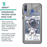Space Flight Pass Glass Case for Samsung Galaxy M40